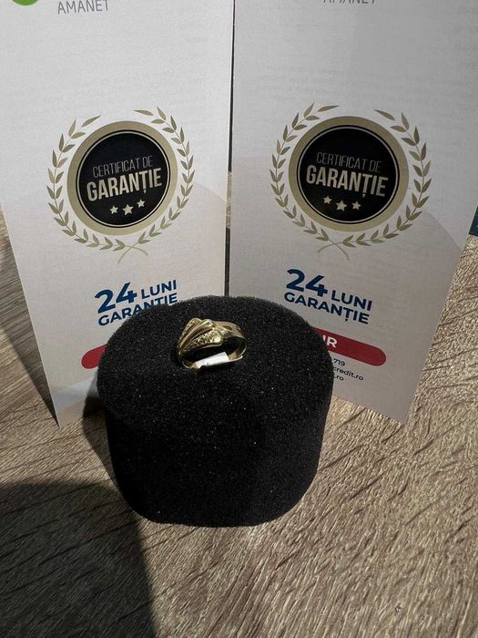 (AG42) Inel aur 14k 2.44g b11171 - Garantie 2 ani!