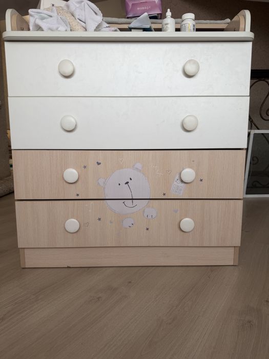 Пеленальный стол комод