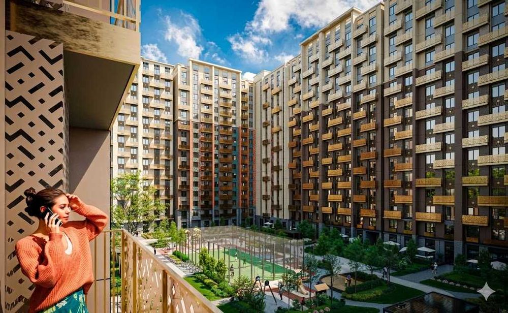 ДОМ ГОТОВ  2 комн- 60,59м2 Яшнабадский район, Фаргона йули, Ипотека(S)