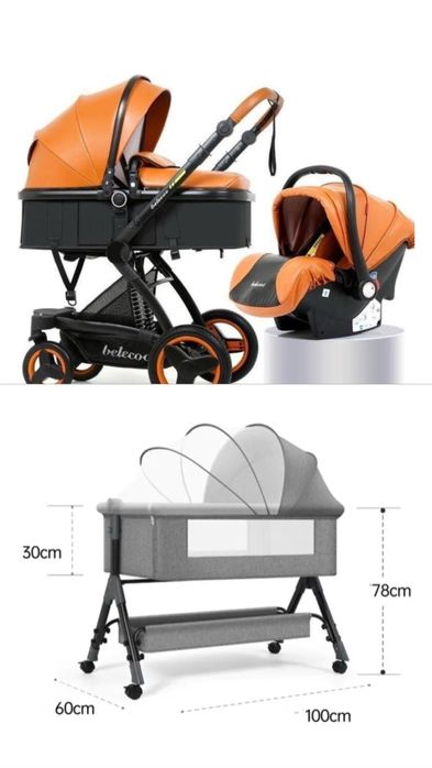 Коляска и манеж