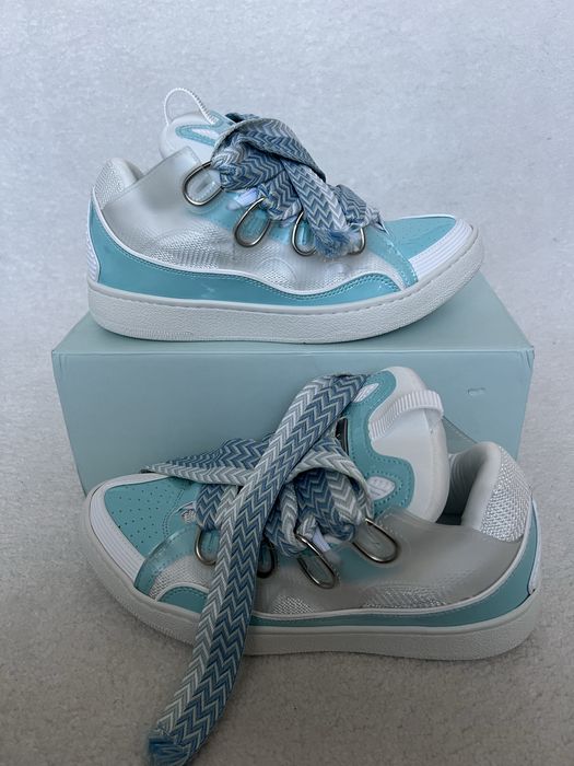 Lanvin Curb BabyBlue/ White