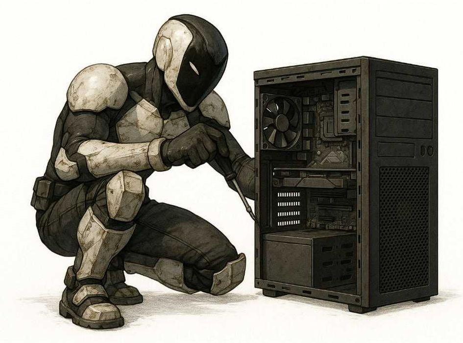 Ремонт, сборка ПК и ноутбуков с выездом