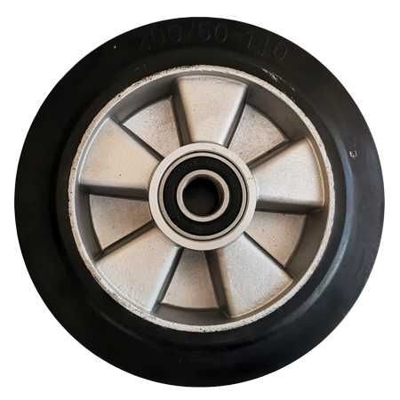 Roata directie transpalet manual 180/50-20 CA (cauciuc negru)