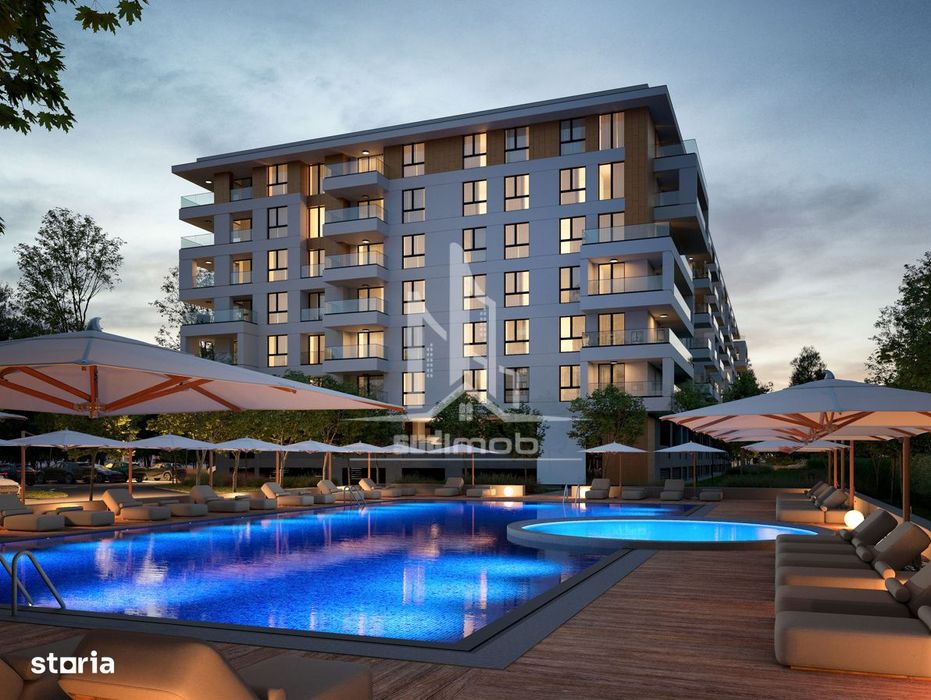 Apartament 2 camere tip studio Sky Garden.