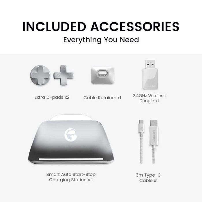 Безжичен контролер GameSir G7 Pro със зарядна станция (Нов)