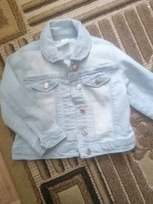 Ново дънково яке за момиче, 12-18 м, Lc Wikiki