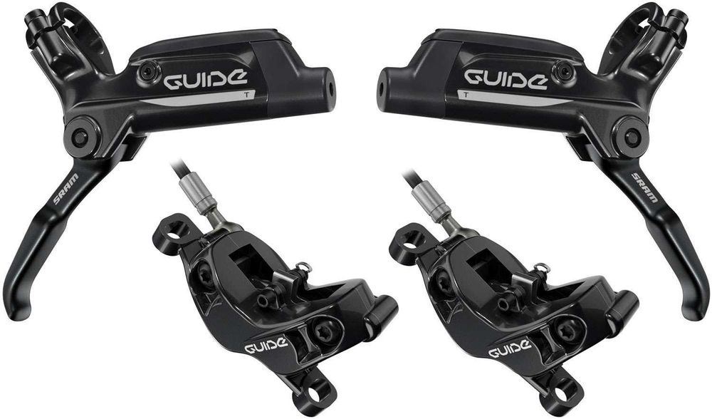 НОВИ ЧЕТИРИБУТАЛНА SRAM Guide T ПРЕДНА И ЗАДНА дискова спирачка колело