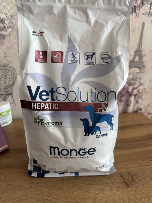 Продам сухой корм MONGE hepatic