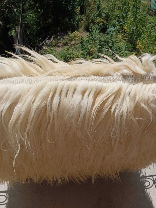 Нов нови китеник и губер губери китеници одеяло от естествена вълна