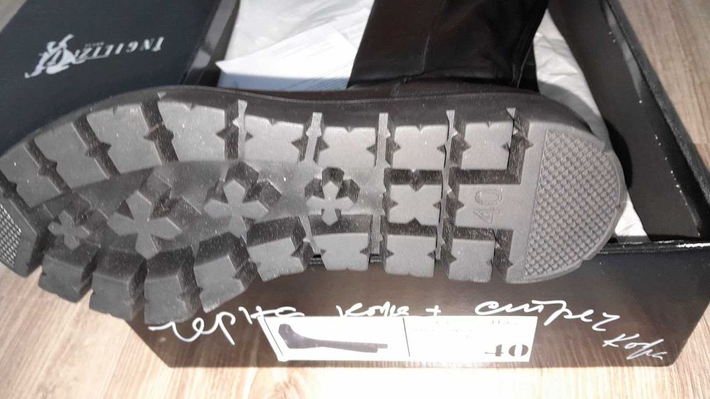 Ботуши кожа - стреч