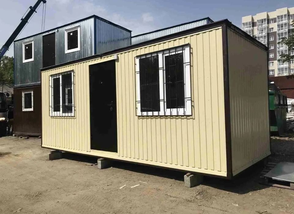 Жилой контейнер , утепленный контейнер , Бытовка
