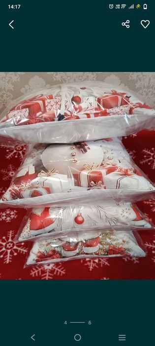 Подушки новогодние 45х45