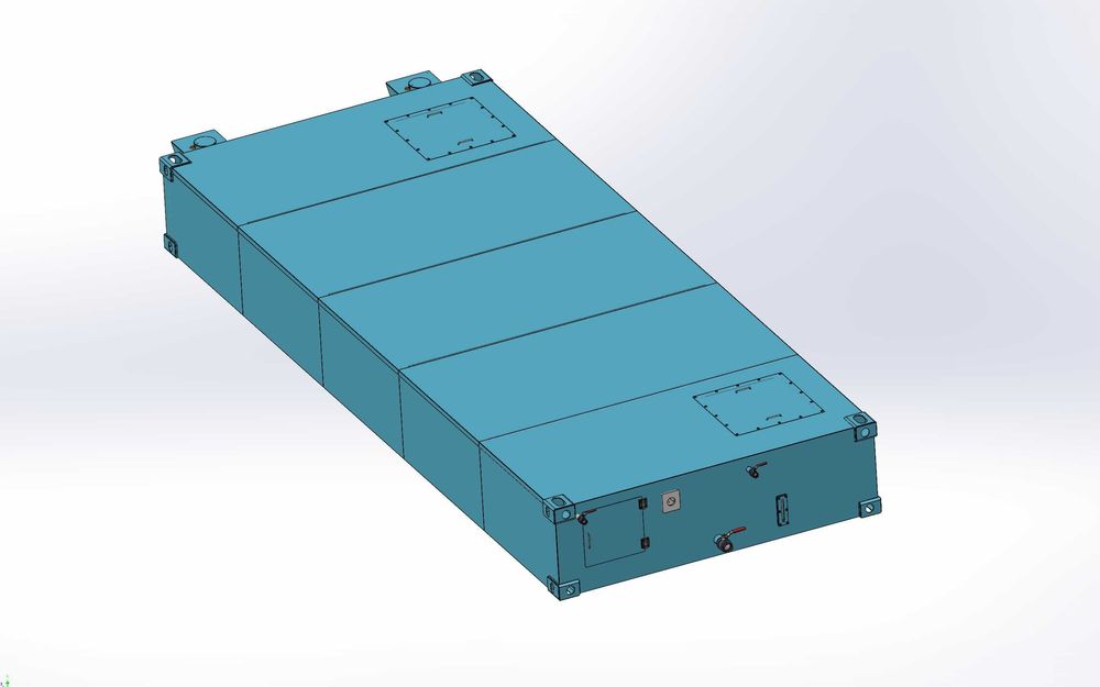 Fose septice, tanc metalic septic, rezervor septic pentru container