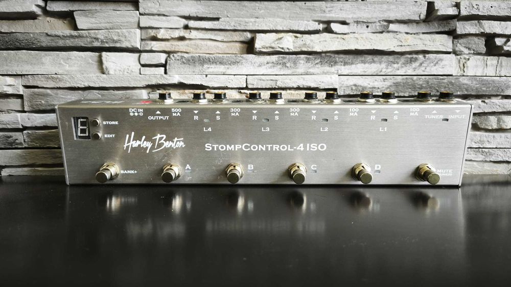 Alimentator pedale chitara Harley Benton StompControl-4 ISO controler MIDI