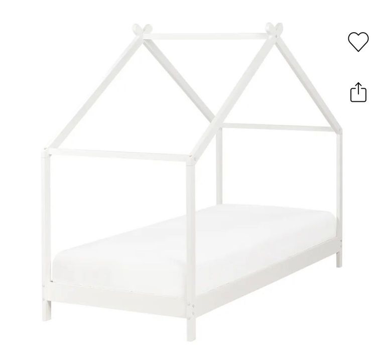 Pat copii Casă Lemn Typ Căsuță Montessori 90x200 nou