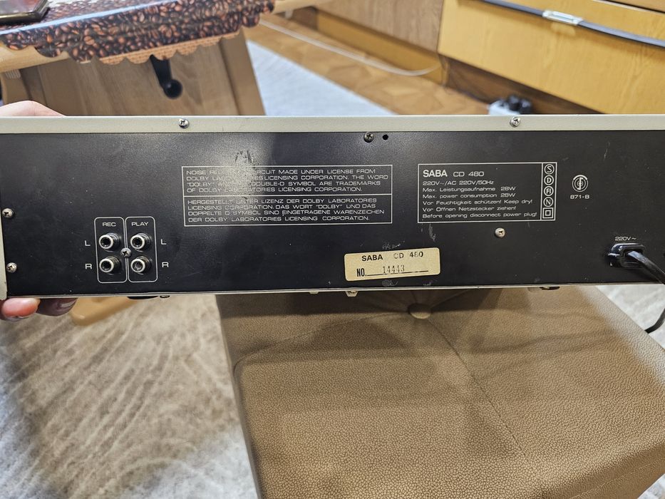 Касетъчен дек SABA