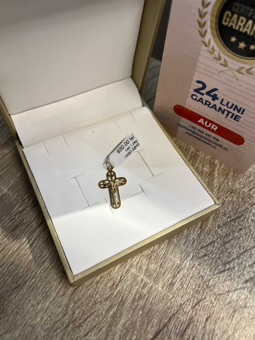 Pandantiv Aur 14K 1.26gr (AG42 B.14387.2) GARANTIE 24 LUNI