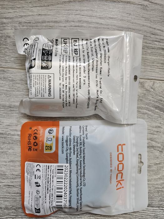 Incarcator 60 W 4 porturi 3 USB 1 USB C + cablu TYPE C to TYPE C 60 w