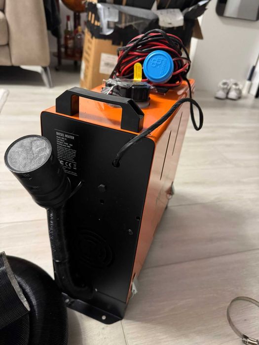 Încălzitor de aer diesel VEVOR, multifuncțional, 12V, 8KW, cu telecomandă bluetooth LCD pentru mașină și rulote