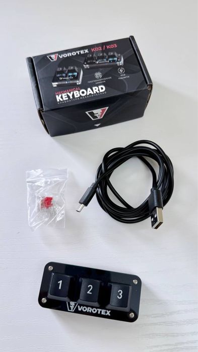 Оригинальная Мини клавиатура VOROTEX K03