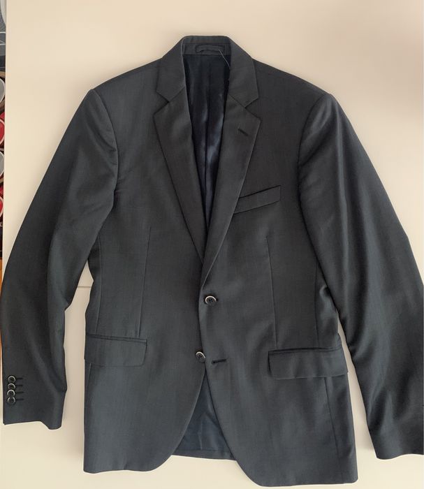 Sacou negru  smart casual Hugo Boss - M