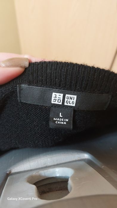 Пуловер Uniqlo.100%кашмир размер L/М