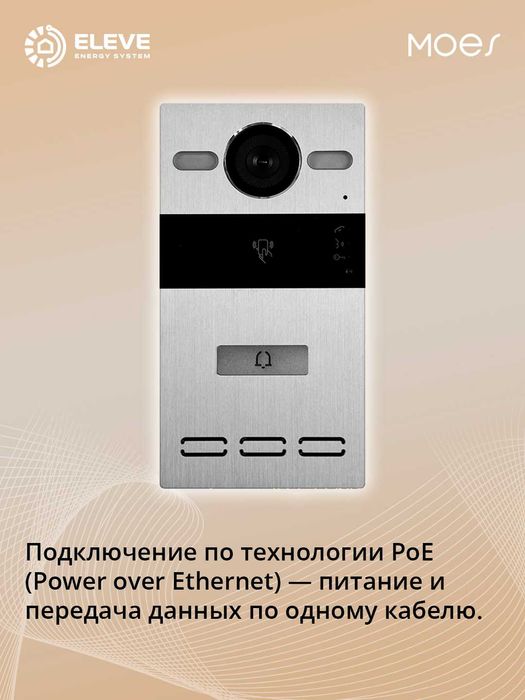 Умный домофон Moes PoE | AC-TPD01