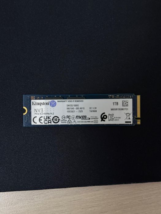 Продам SSD M2 Kingston NV3 1Tb