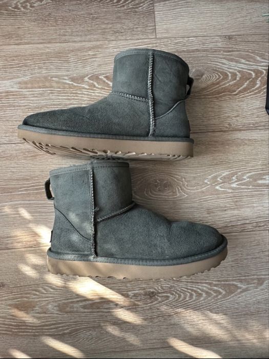 Ugg classic mini, verde, mărimea 40