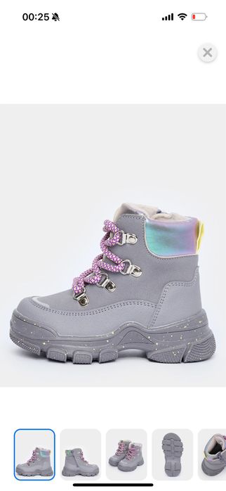 Сапоги на девочку новые