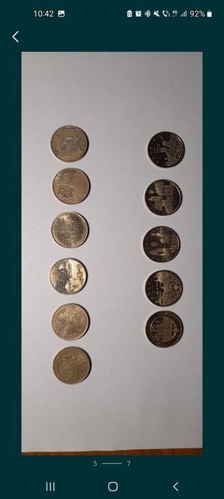 Vand monede de colectie