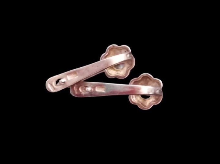 Серьги серебро.  Винтаж (СССР)