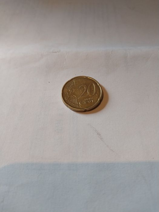 20 евро центов и лира