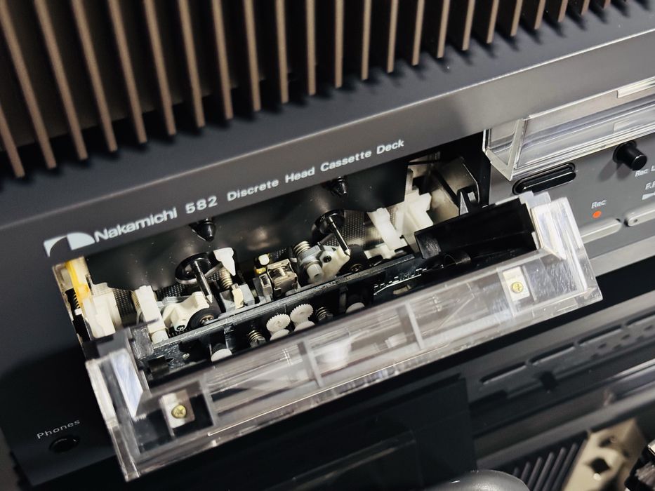 Deck de colecție Nakamichi 582, 3 Head,Impecabil,an 1979,Eq,Tone,Japan