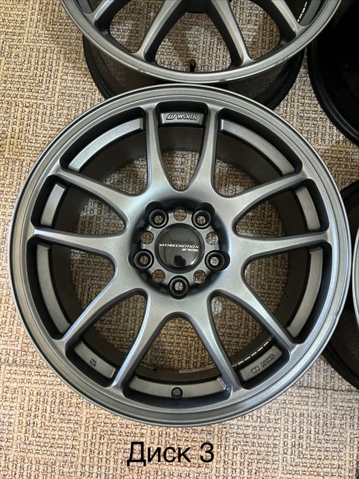 Диски R17 5x114.3 8j ET47 Work