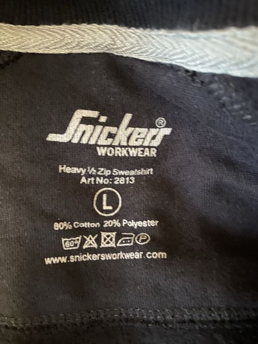 SNICKERS-bluzon calduros, de lucru, stare impecabila, barbati L