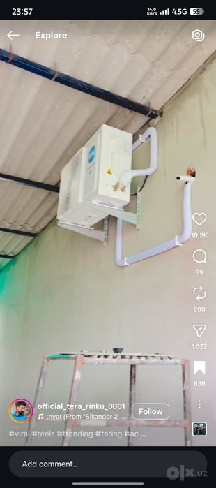 Konditsioner va santexnika xizmati