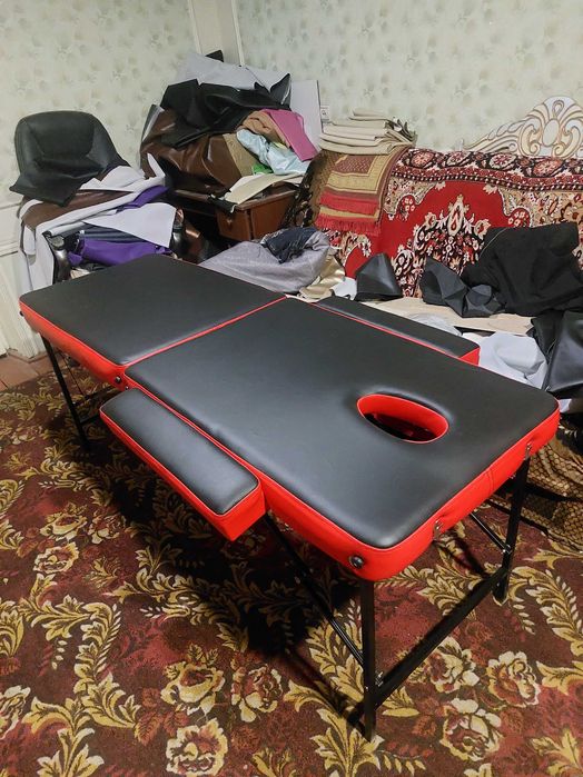 Профессиональная массажа кушетка складная