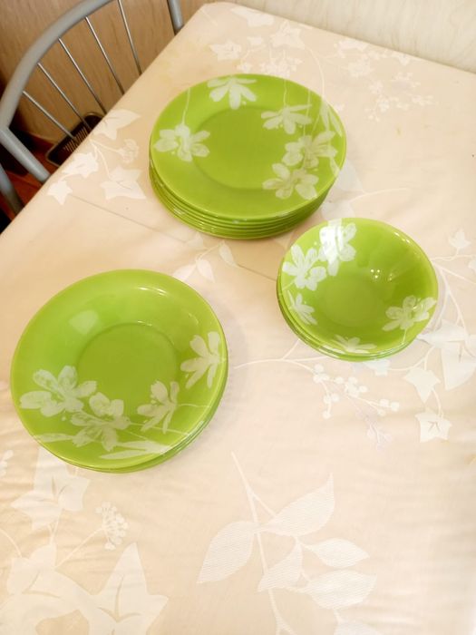 Тарелоки  Luminark  Cotton Flower,  24 предмета