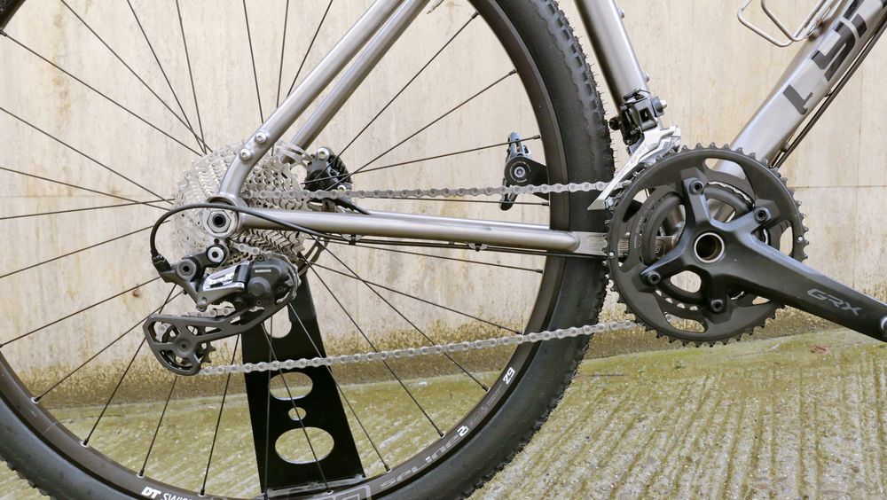 Lynskey Chilhowee, титаниев гравел, 10 кг, 29 цола, GRX 810 2x11, DT Swiss