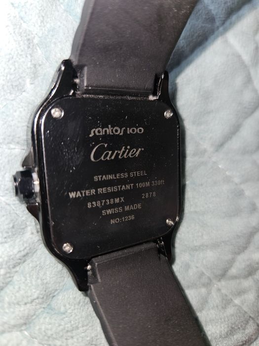cartier santos 100 часы