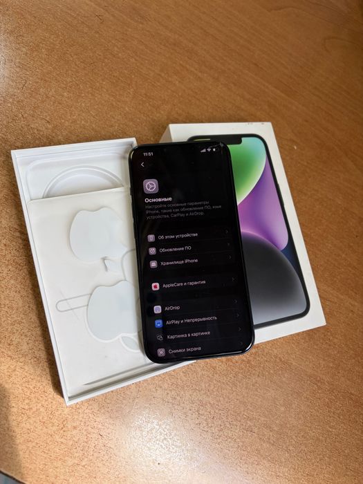 Продам iphone 14 midnight black