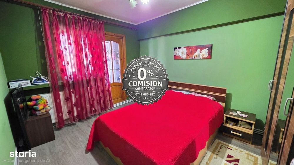 OFERTA VERII!! Apartament cu 3 camere, mobilat, VASLUI zona CENTRU - B