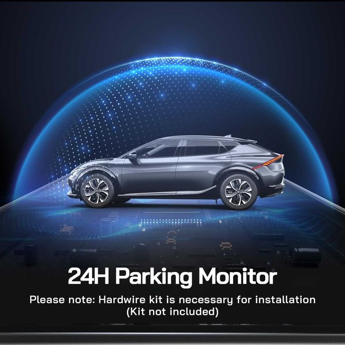 Видеорегистратор WOLFANG WD03 Dash Cam 4K, 2.5K WiFi 32GB SD Card