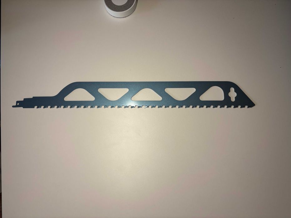 Карбиден нож за саблен трион – тухли, бетон, YTONG, 455 мм