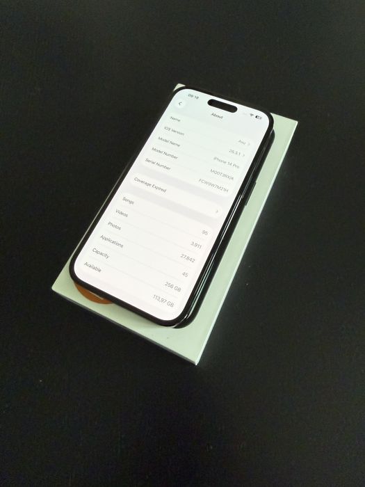 iPhone 14 Pro 256 GB Midnight