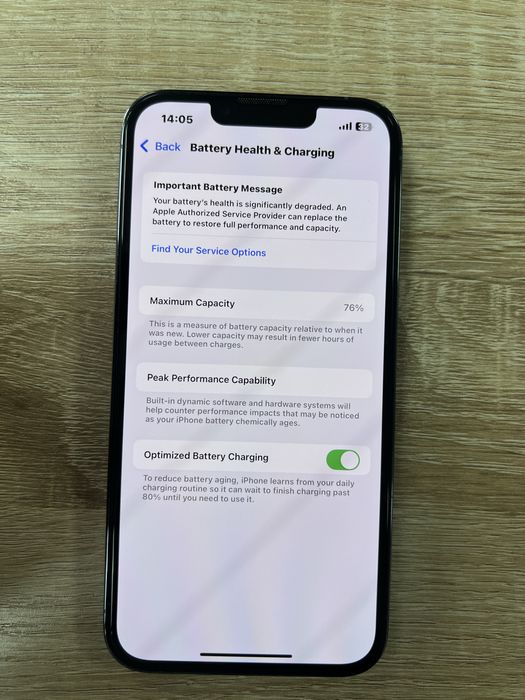 iPhone 13 pro – 128gb