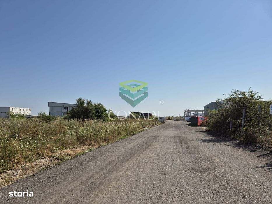 Teren de vanzare cu autorizatie pentru 2 hale - Otopeni - 10.000 mp