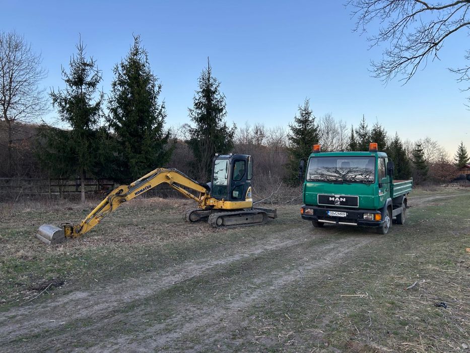 Excavari Sibiu Fundatii Fose Decopertari Nivelari Canalizare
