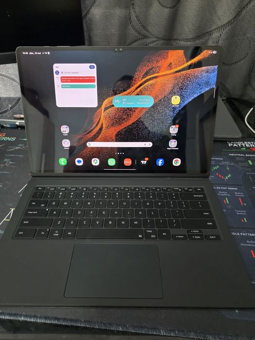 Samsung Tab 8 Ultra + Husa Originala Smart
